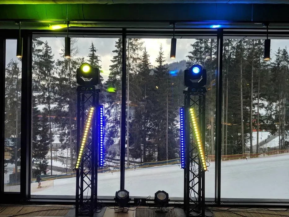 Сцена світло звук лед екран, Звук Jbl, electrovoice db technologies