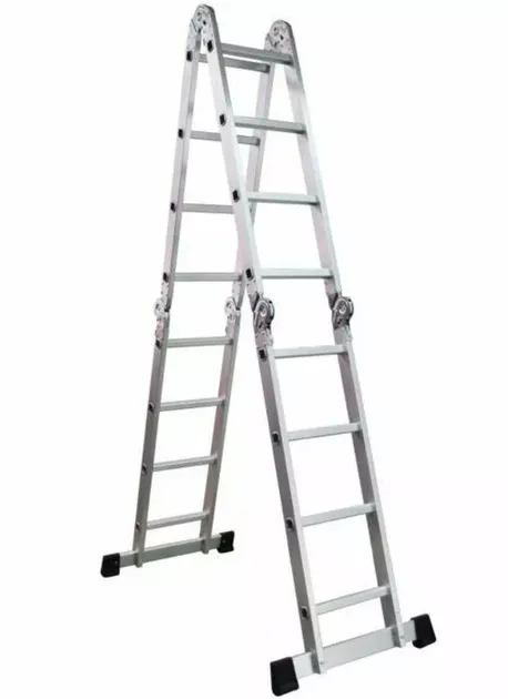 Драбина алюмінієва розкладна Polska Tool 4x4