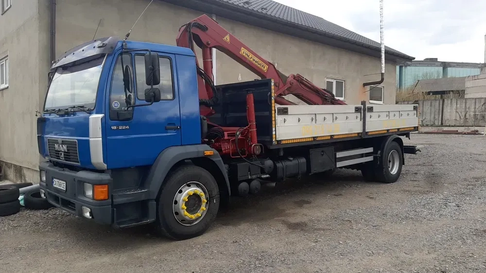 Послуги крана-маніпулятора та самоскида: доставка та розвантаження будматеріалів