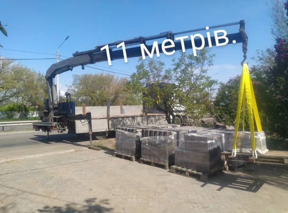 Послуги крана маніпулятора – 11 метрів.
