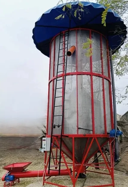 Мобільна зерносушарка для швидкого та рівномірного сушіння