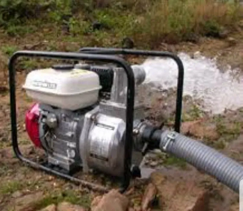 Мотопомпа, відкачування води.