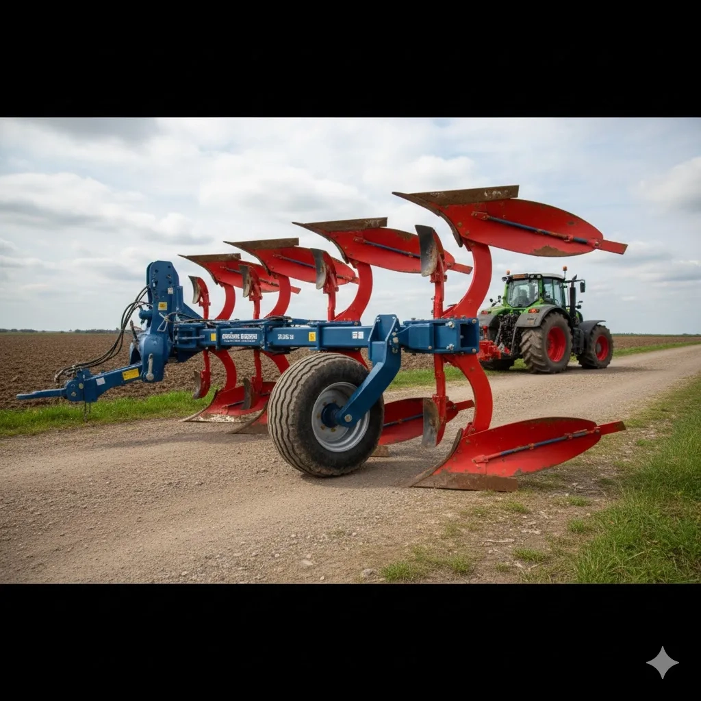 Потужний плуг Gregoire Besson.