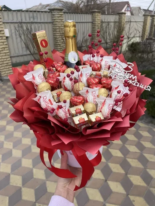 Оригінальні смачні букети: чоловічі, жіночі та дитячі