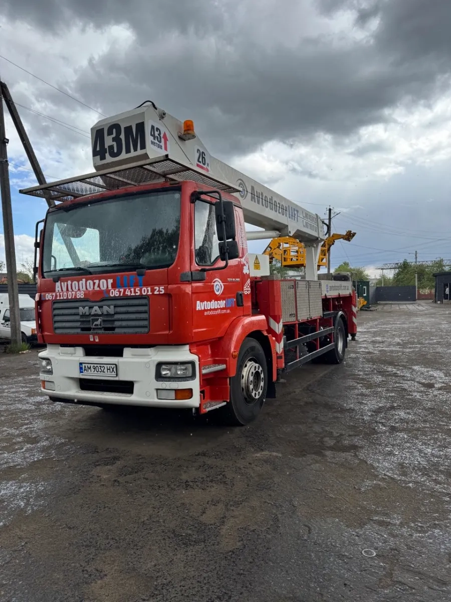 Автовишки 42м - 43м