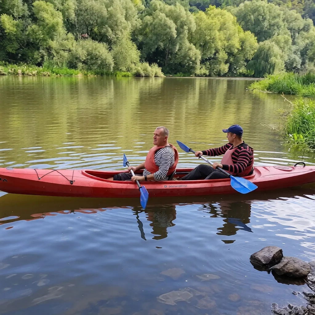 Каяк - байдарка Vista - Швидкість та курсова стійкість