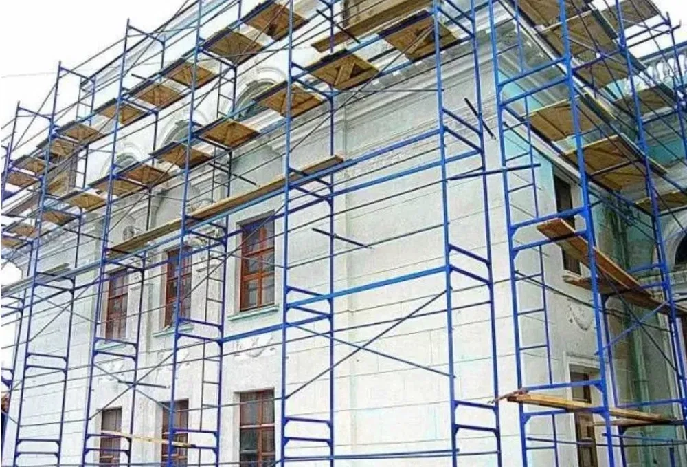 Вишка тура, риштування