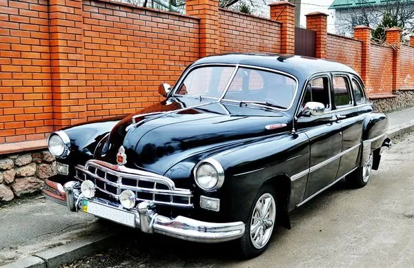 204 Ретро авто на весілля ZIM GAZ-12 чорний