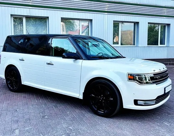 180 Позашляховик на весілля Ford Flex білий