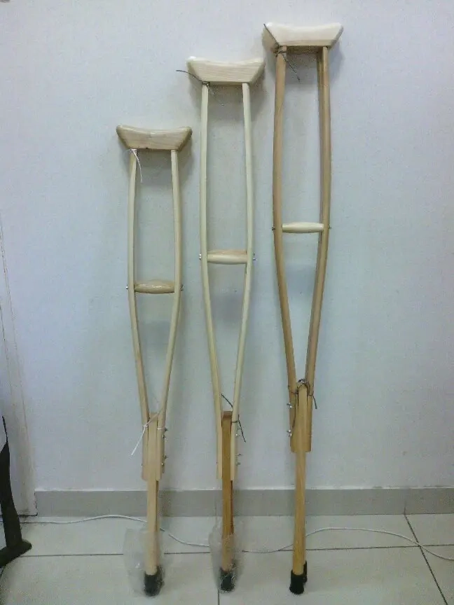 Дорослі милиці дерев'яні пахвові