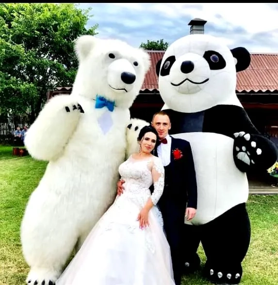 Білий ведмідь Кропивницький ростова лялька стриптиз аніматор панда .