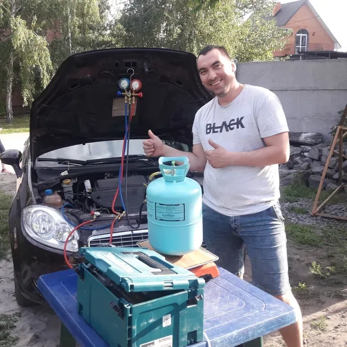 Запрпвка авто кондиціонерів, перевод з R1234yf, відполірую ліхтарі.