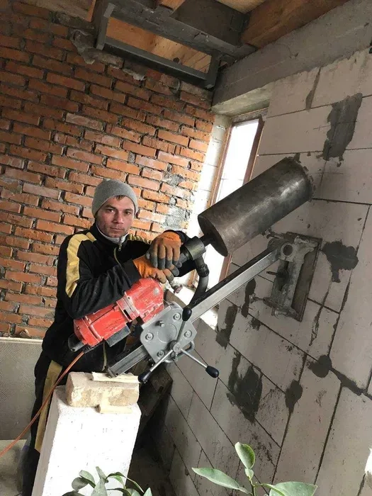 Алмазне буріння отворів Різка бетону Встановлення рекуператорів