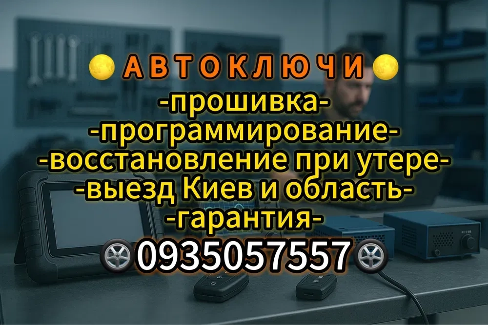 Автоключи Киев | Изготовление, дубликаты, прошивка, выезд по области
