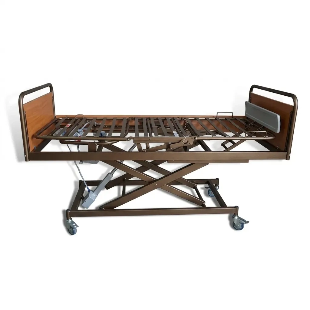 Ліжко медичне з електроприводом, гідравричним та механічним приводом