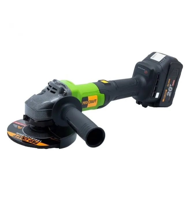 Болгарка акумуляторна ProCraft PGA-20