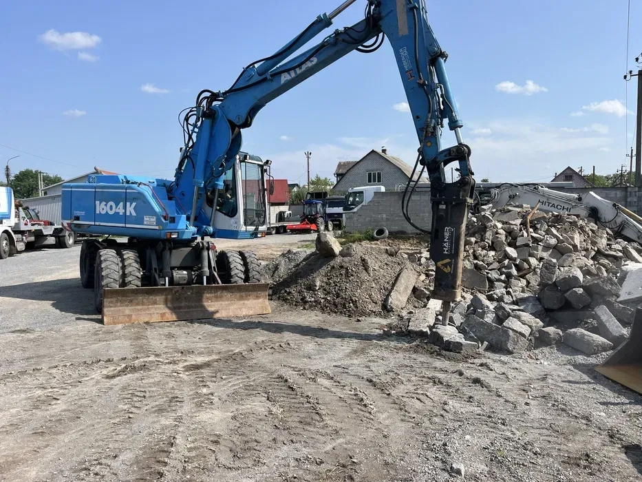 Послуги гідромолота. Демонтаж швидко та якісно.