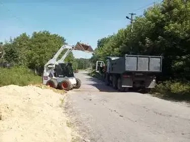 Камаз Вивіз строй мусора землі вывоз хламу загрузка вивоз