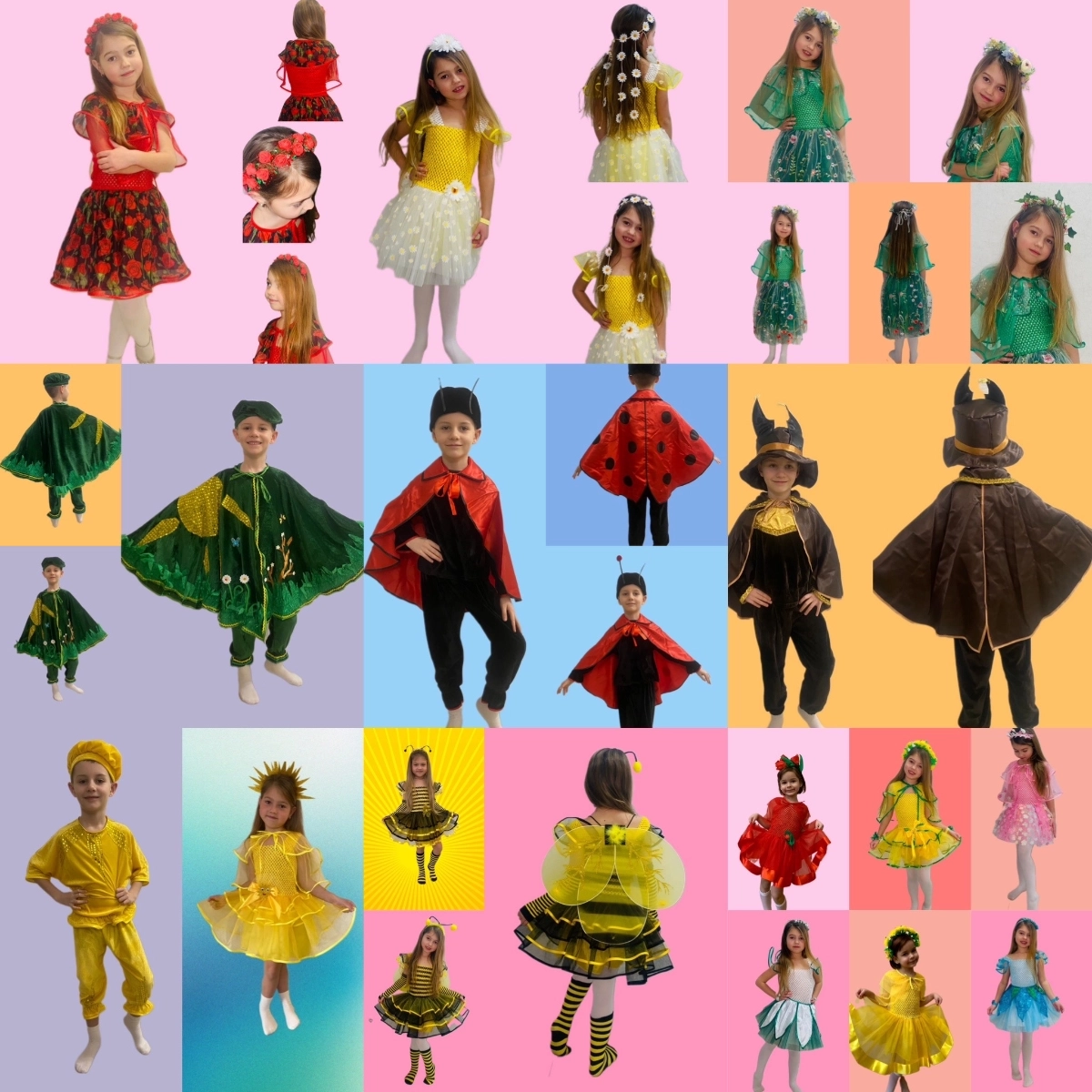 Дитячі карнавальні тематичні костюми випускні сукні, випускні костюми