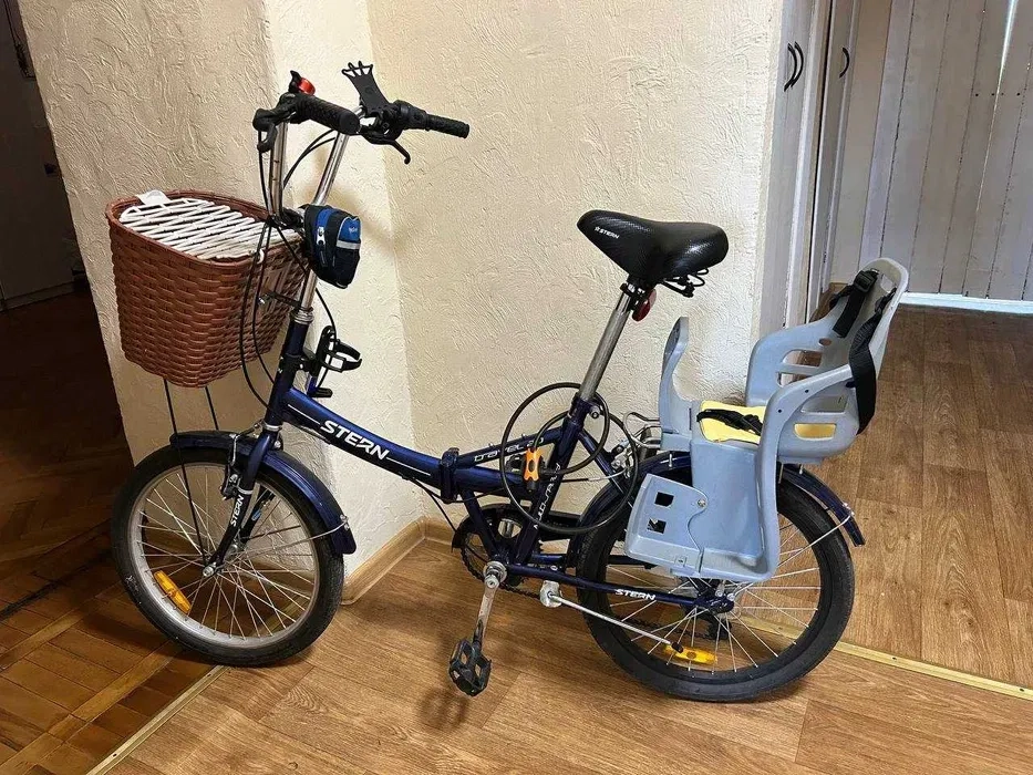 Надійний Велосипед з дитячим кріслом. Вигідна ціна!