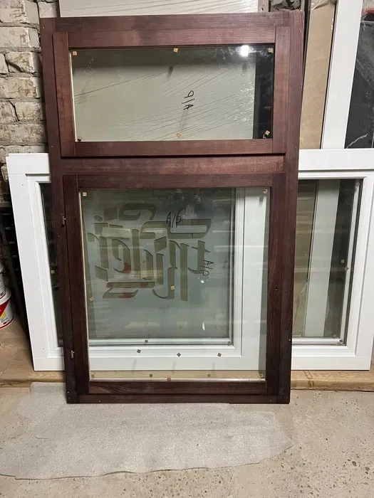 Виготовляємо вікна деревьяні з ясеню. Монтаж