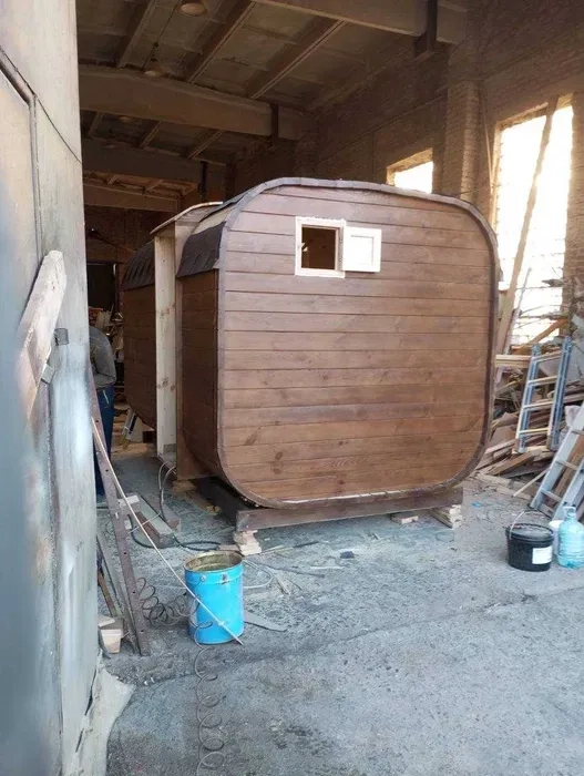 Виготовляємо каркасні бані: бочка, кватро та інші.