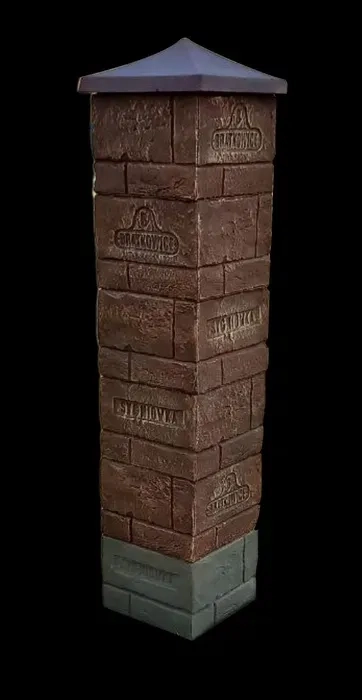 Власне виробництво огорожа, паркан, набірні стовпчики, підмурівка.