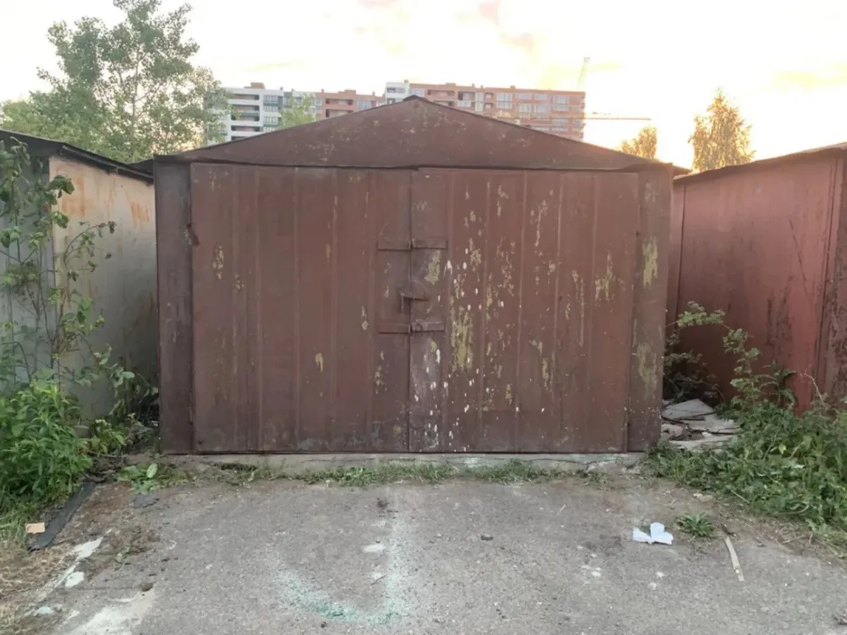 Металевий гараж. Кооператив Зоря