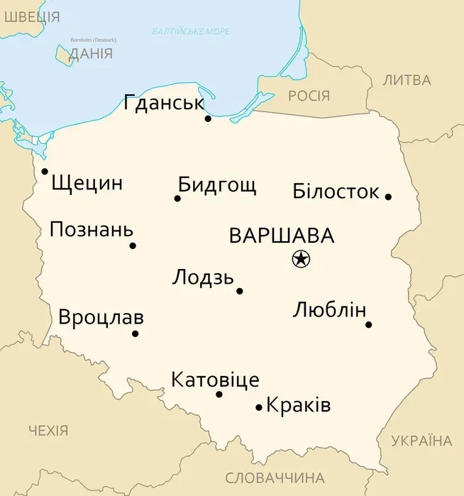 Пасажирські перевезення Україна-Польща; Польща - Україна.