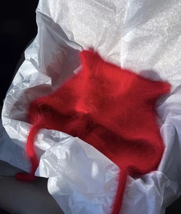 Зв'яжу на замовлення коточепчик з ангори