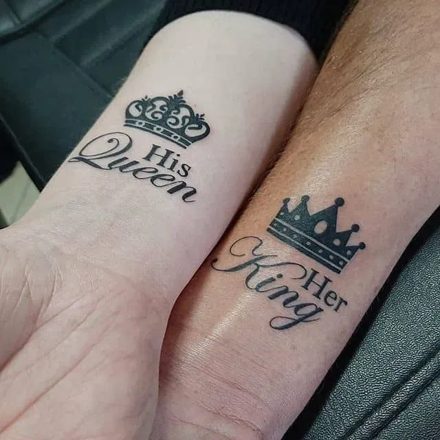 Парні татуювання. Татуювання. Перекриття партака.