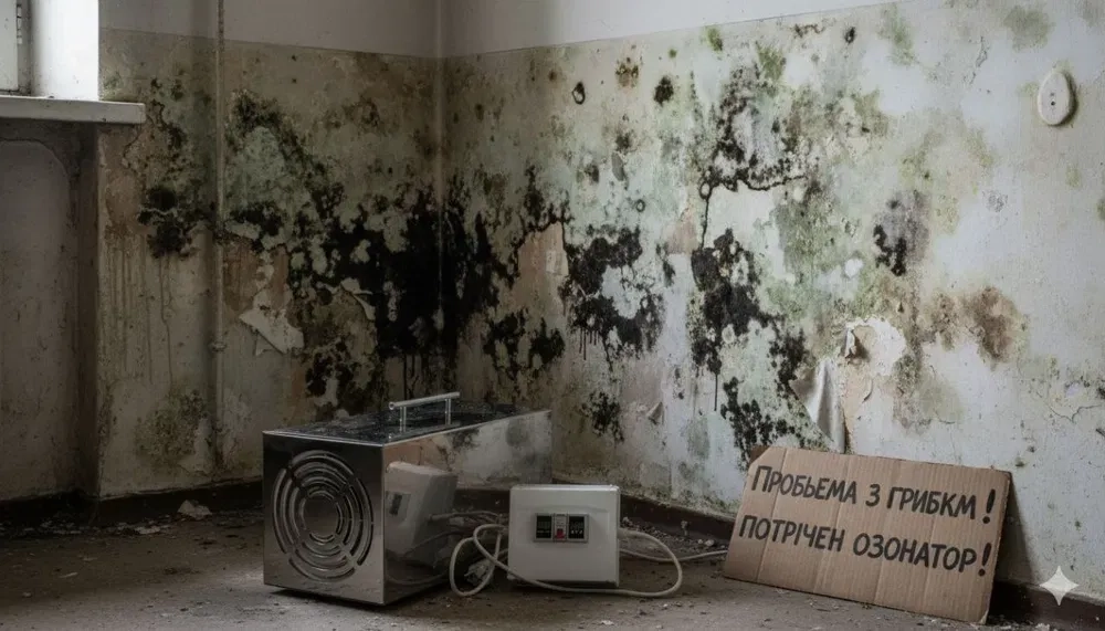 Озонування приміщень. Видалення будь яких запахів.