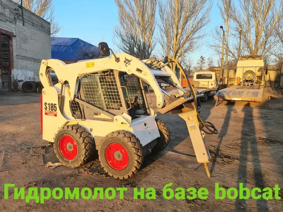 Послуги гідромолота на базі міні єкскаватора. Ширина 80 см .Демонтаж