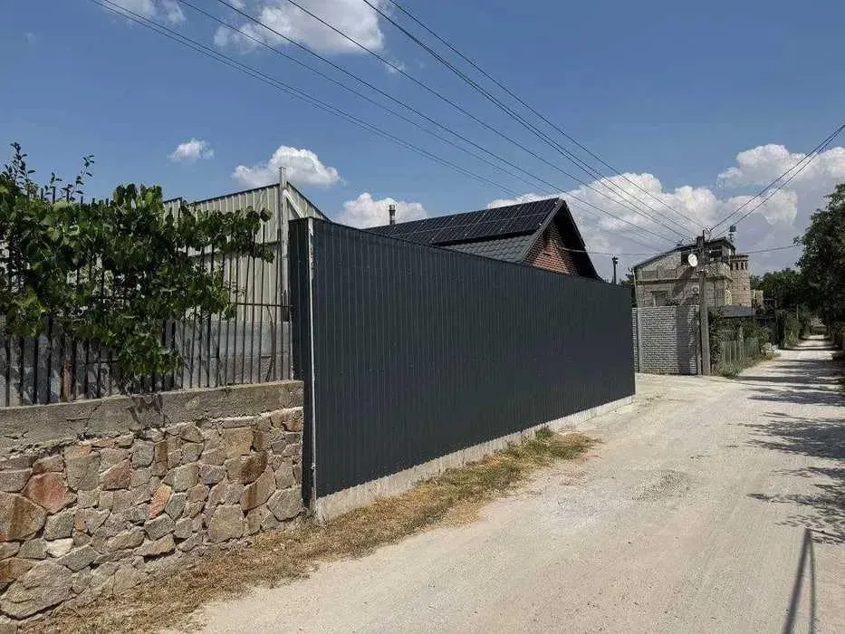 Забор из профнастила • Установка Монтаж •Ворота Калитка • Навес