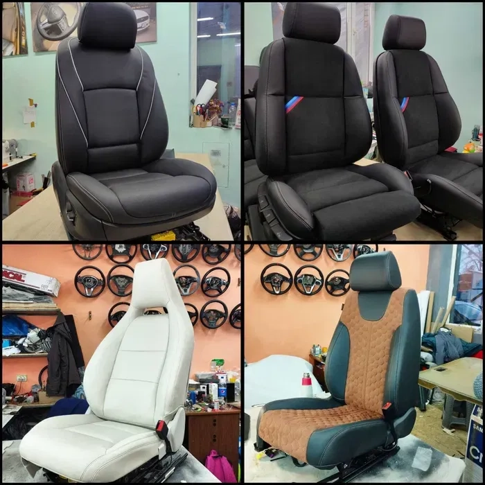 Автоательє "SHTURVAL" Вінниця. Перетяжка сидінь, стелі, руля, карт