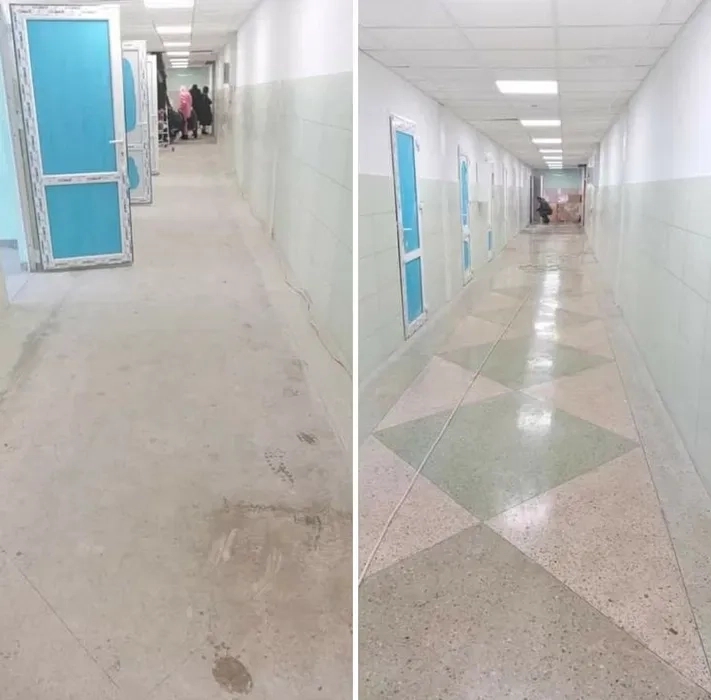 Шліфування бетону, реставрація мармурових покриттів