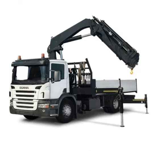 Бортовой автомобиль с краном-манипулятором MAN TGS