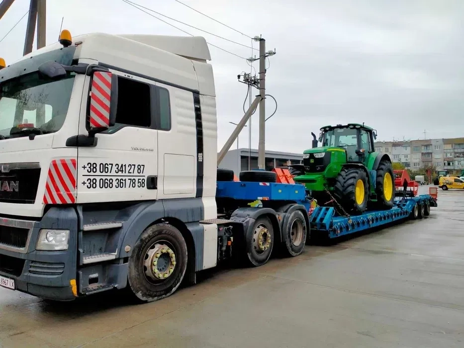 Негабаритні перевезення трал платформа