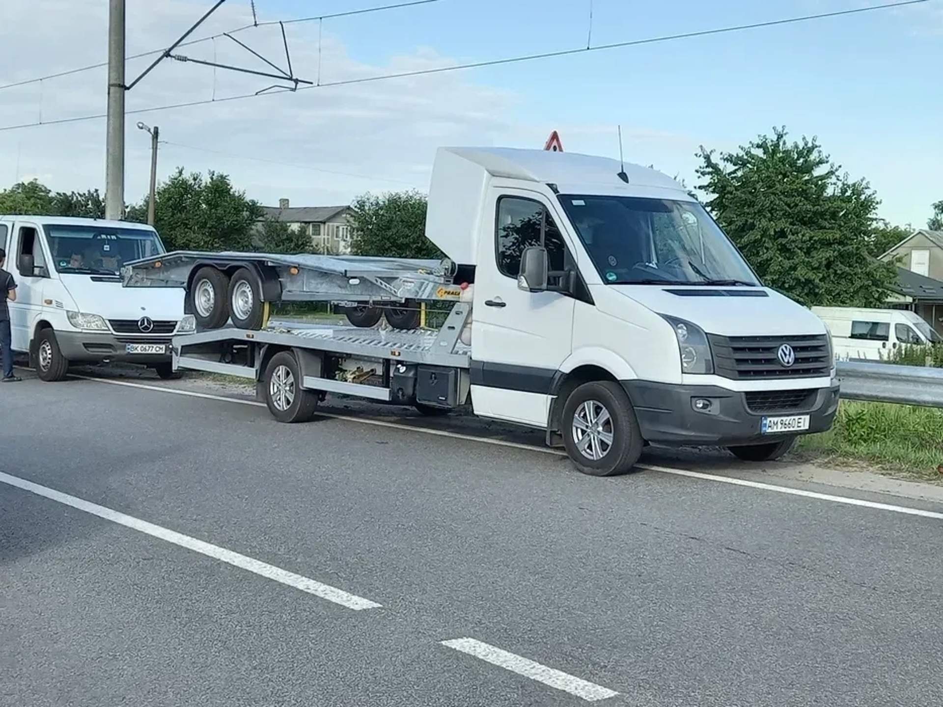 Евакуатор на базі Volkswagen Crafter