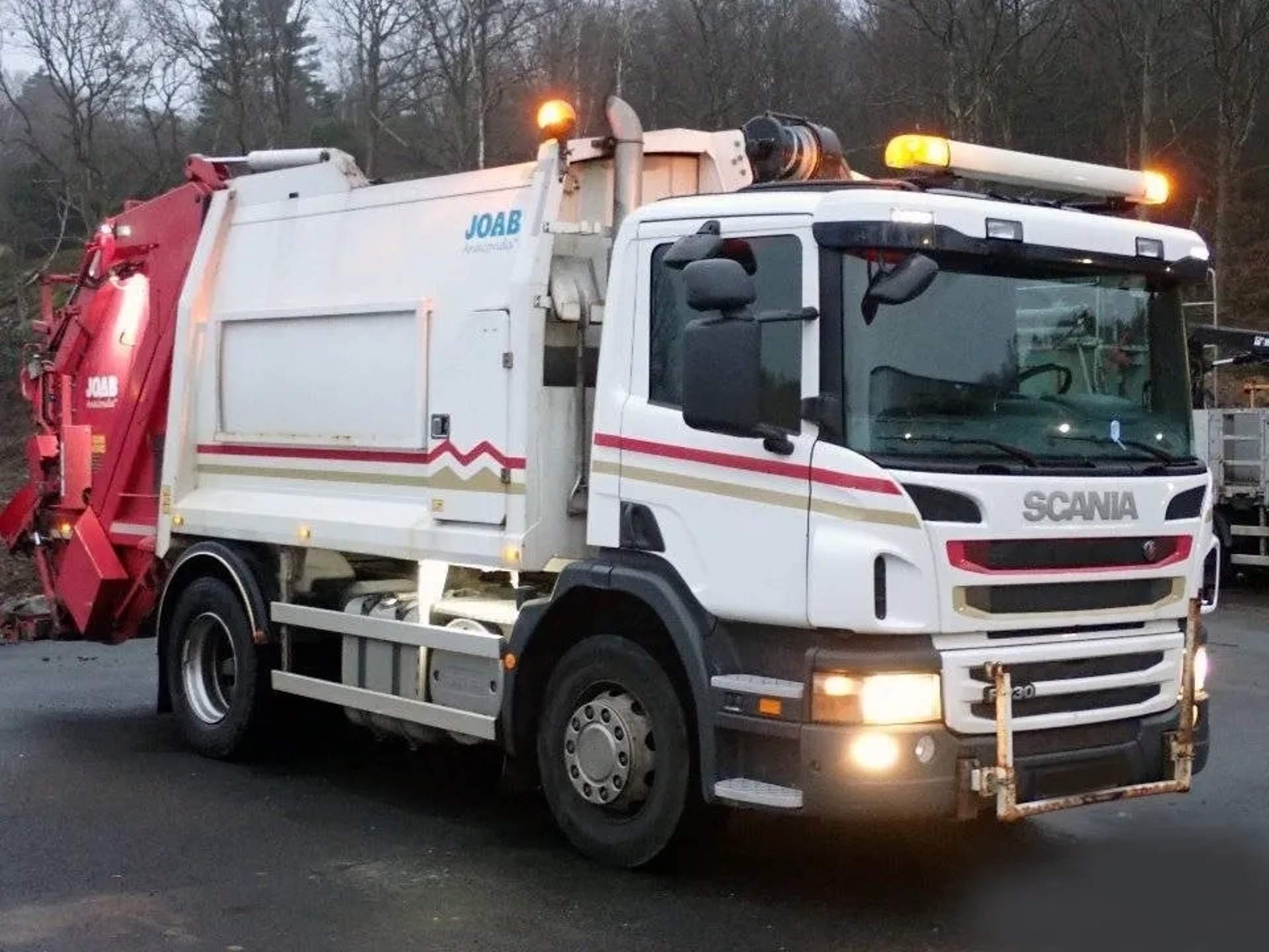 Сміттєвоз Scania для щоденної експлуатації