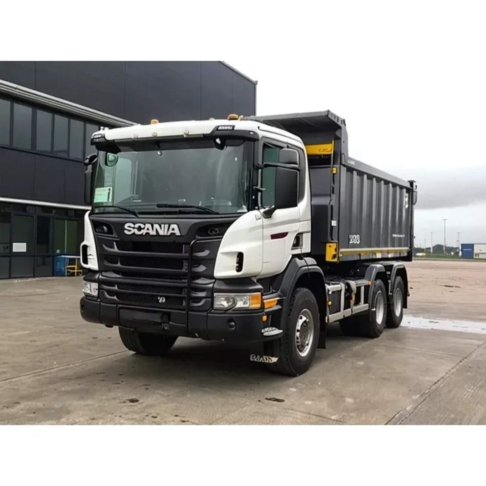 Самоскид Scania 6x4 25 тонн — для будівництва