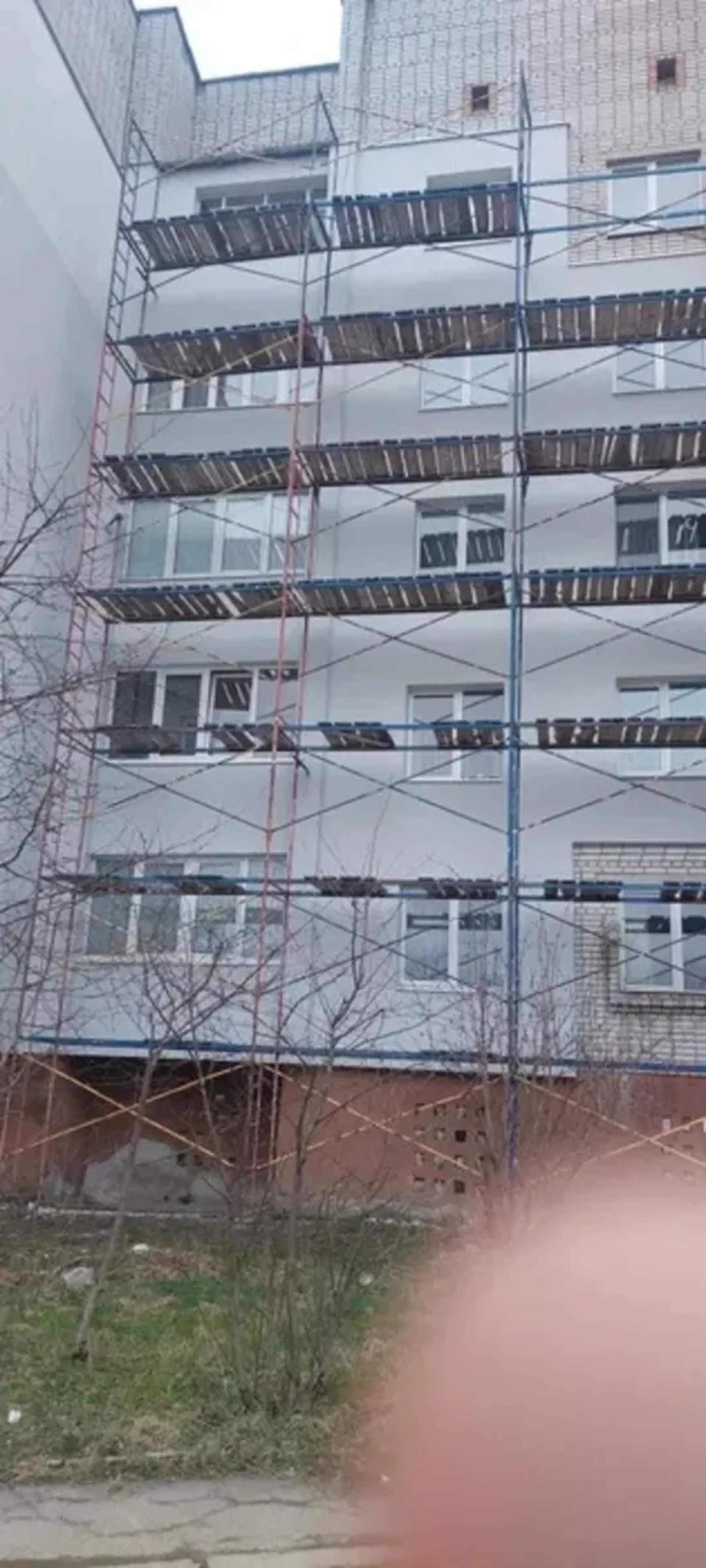 Будівельне риштування в доброму стані