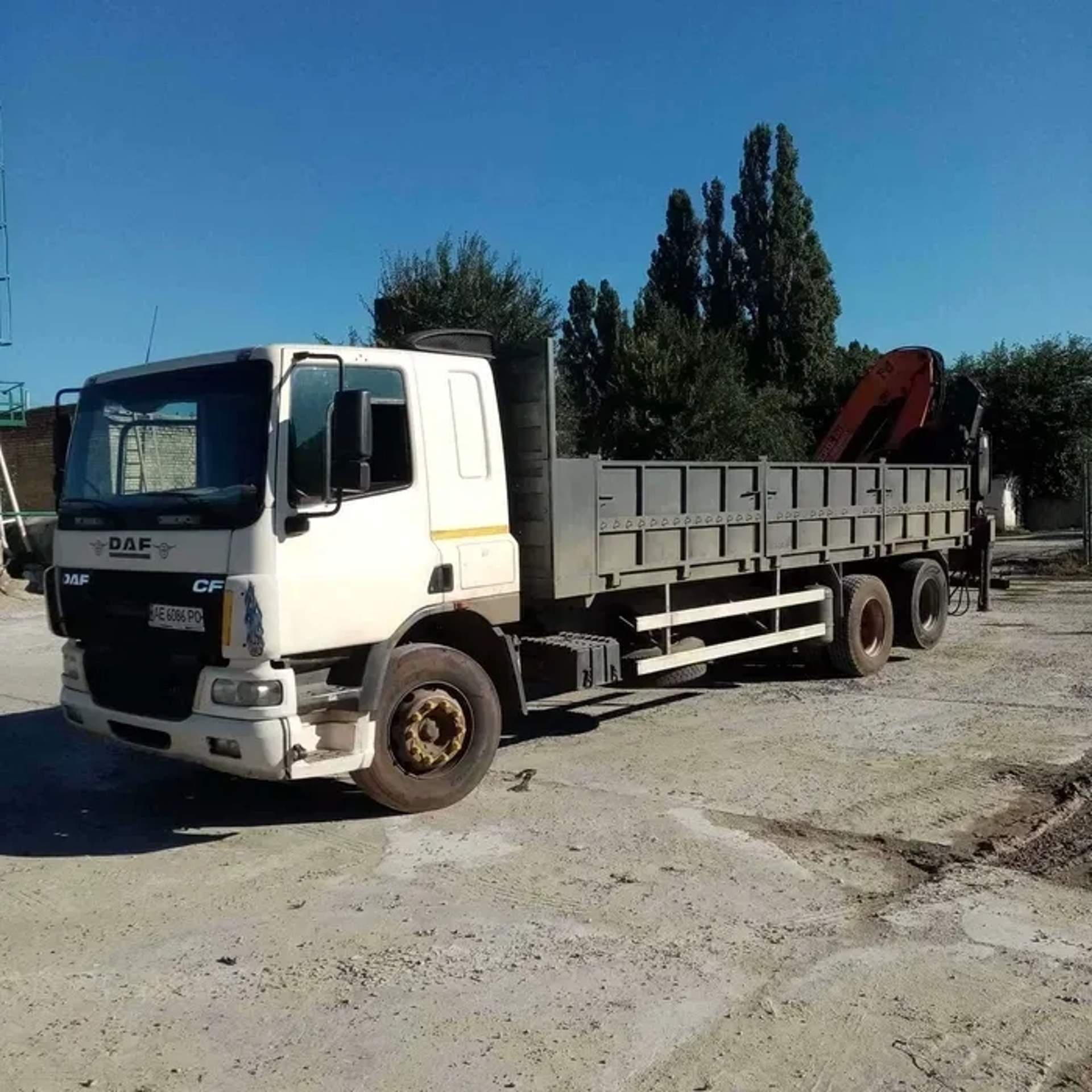 Маніпулятор Palfinger на базі DAF CF85