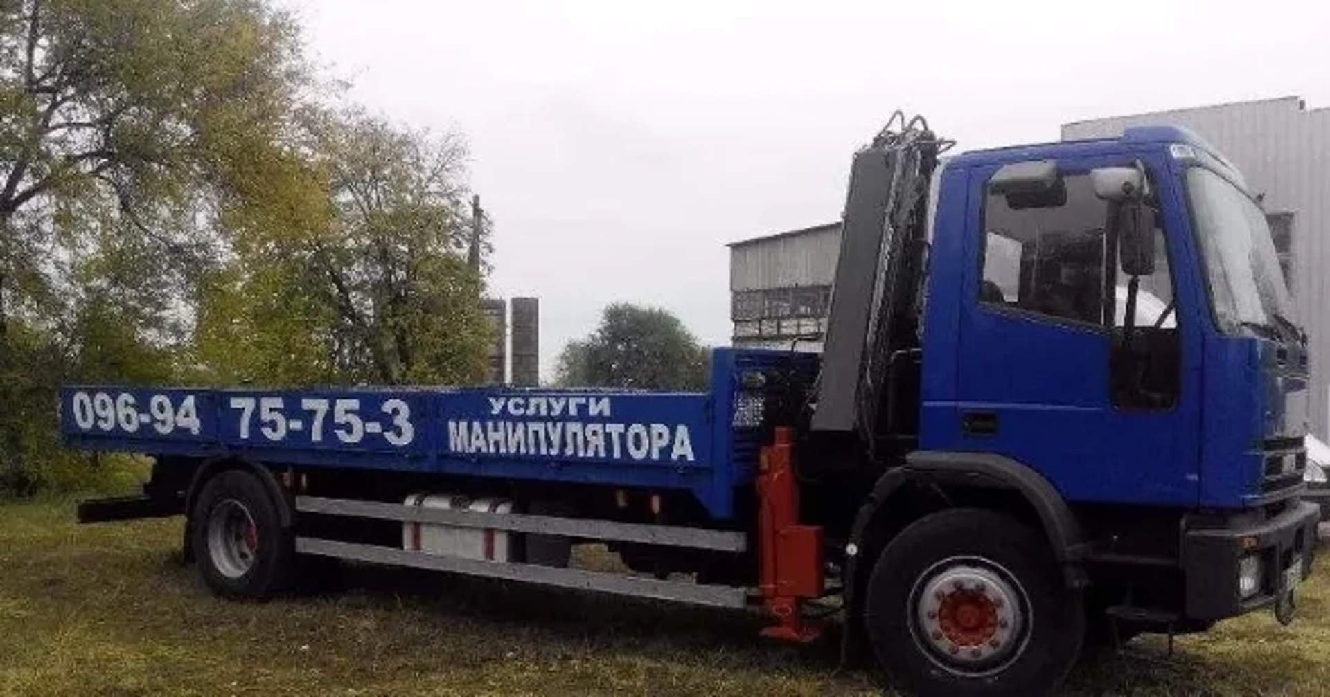 Кран-маніпулятор Iveco EuroCargo (10 тонн)