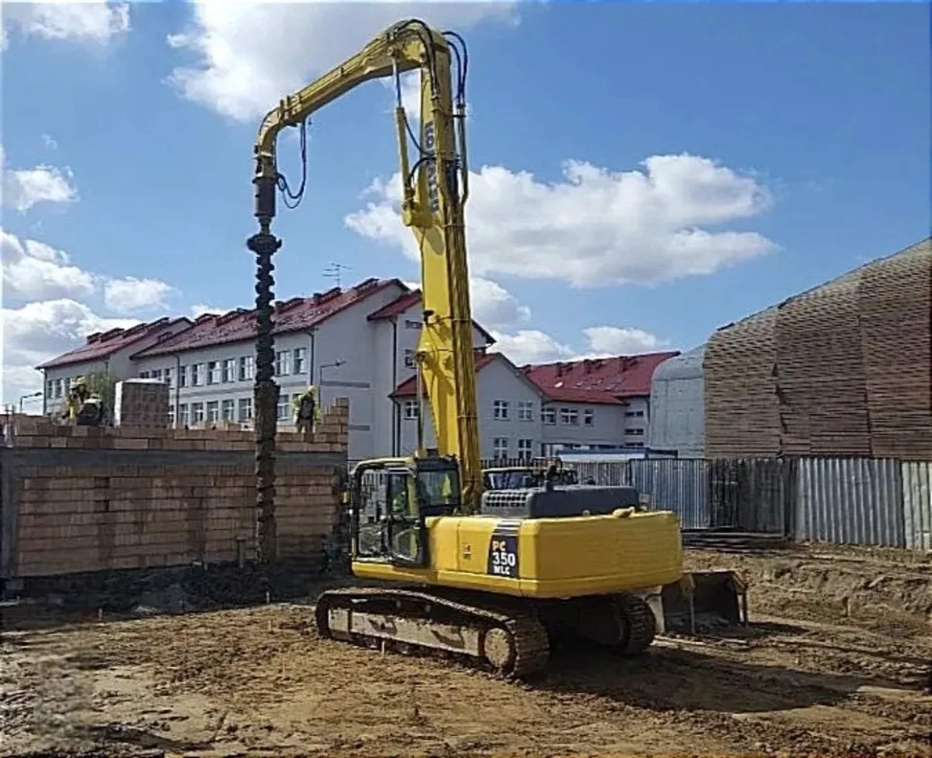 Бурильно кранова машина на базі Komatsu PC350NLC 820мм