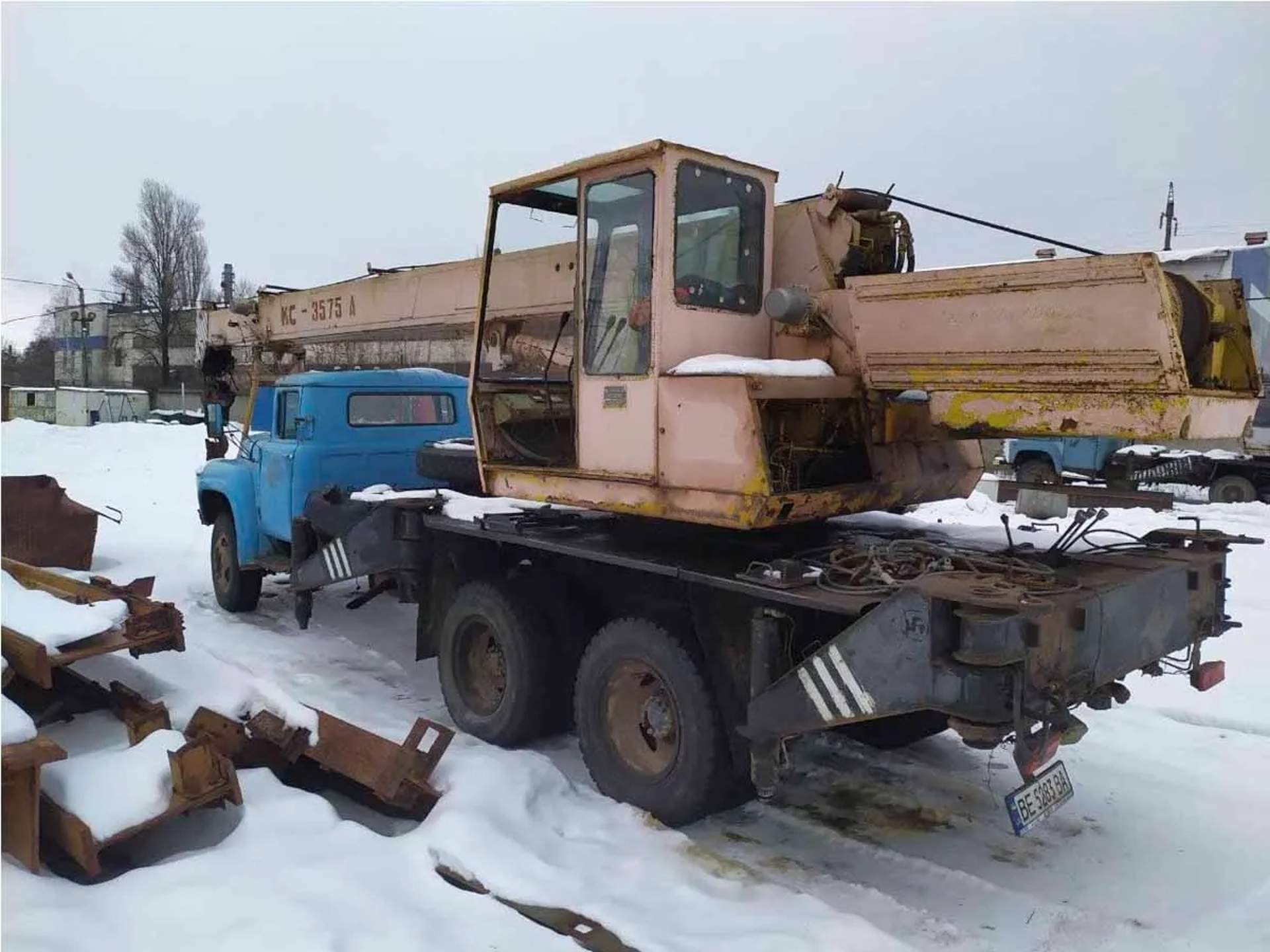 Автокран КС-3575А на базі ЗІЛ-133ГЯ (10 тонн, 15,5 метра)