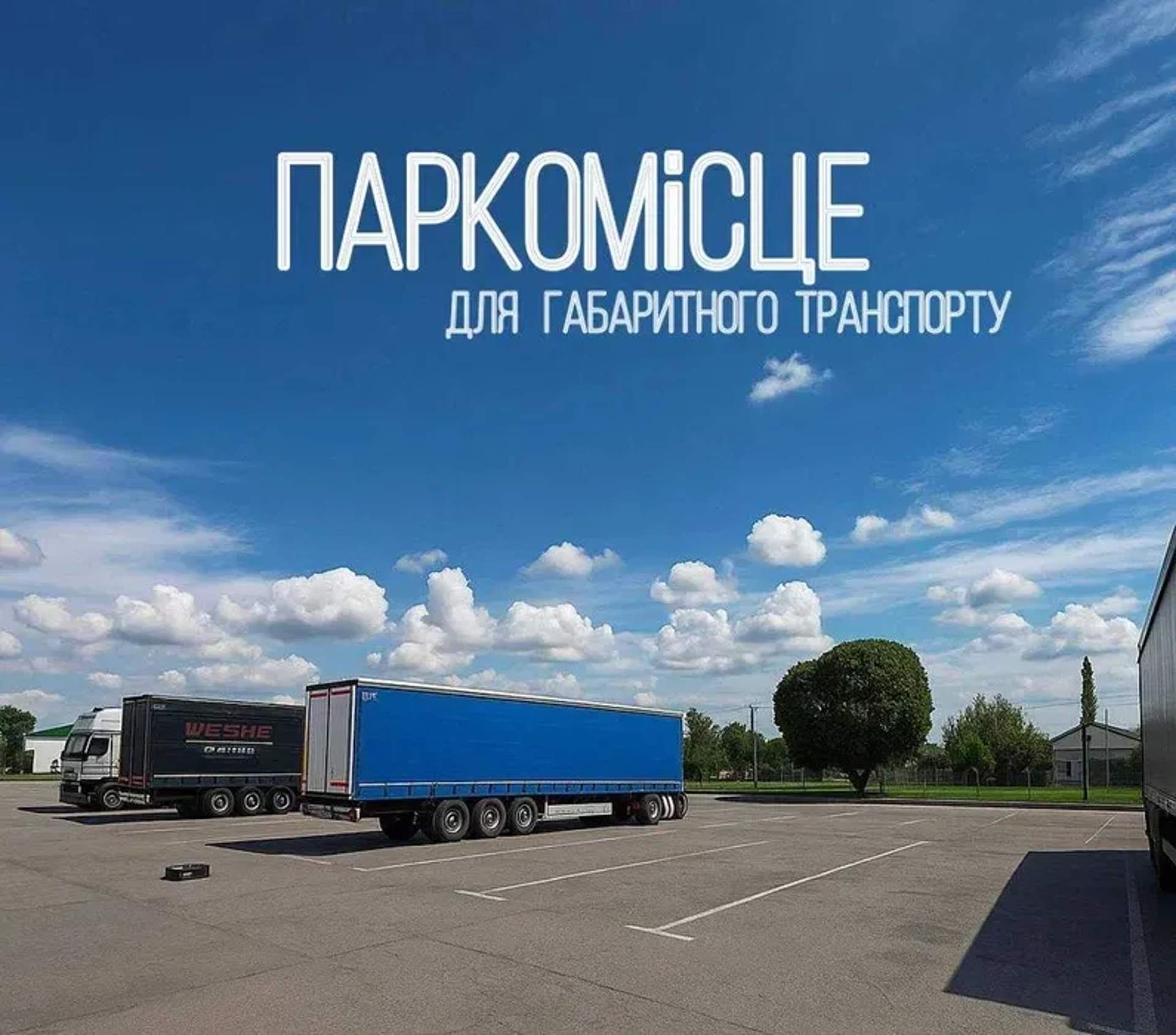 Паркомісце для габаритного транспорту
