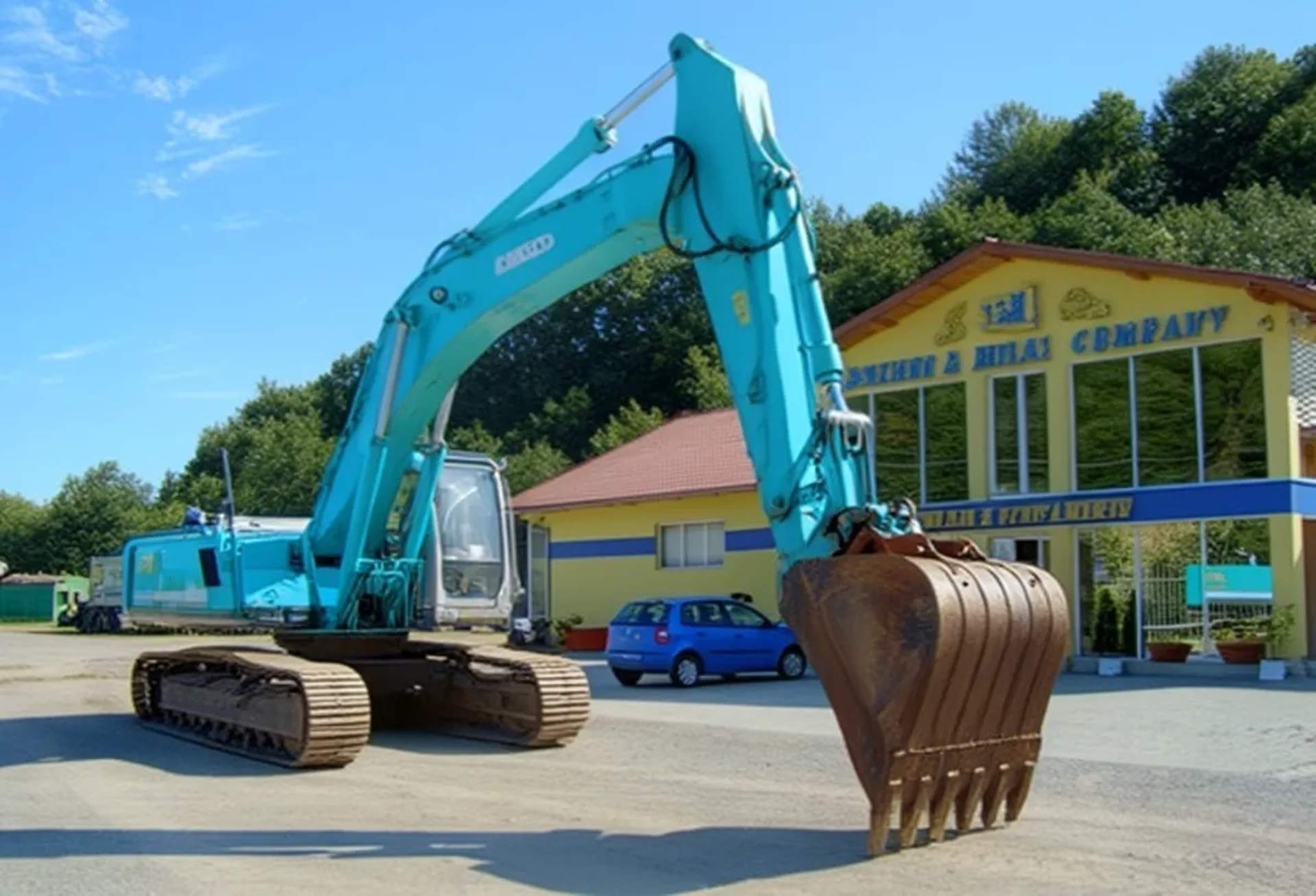Гусеничний екскаватор Kobelco SK210LC