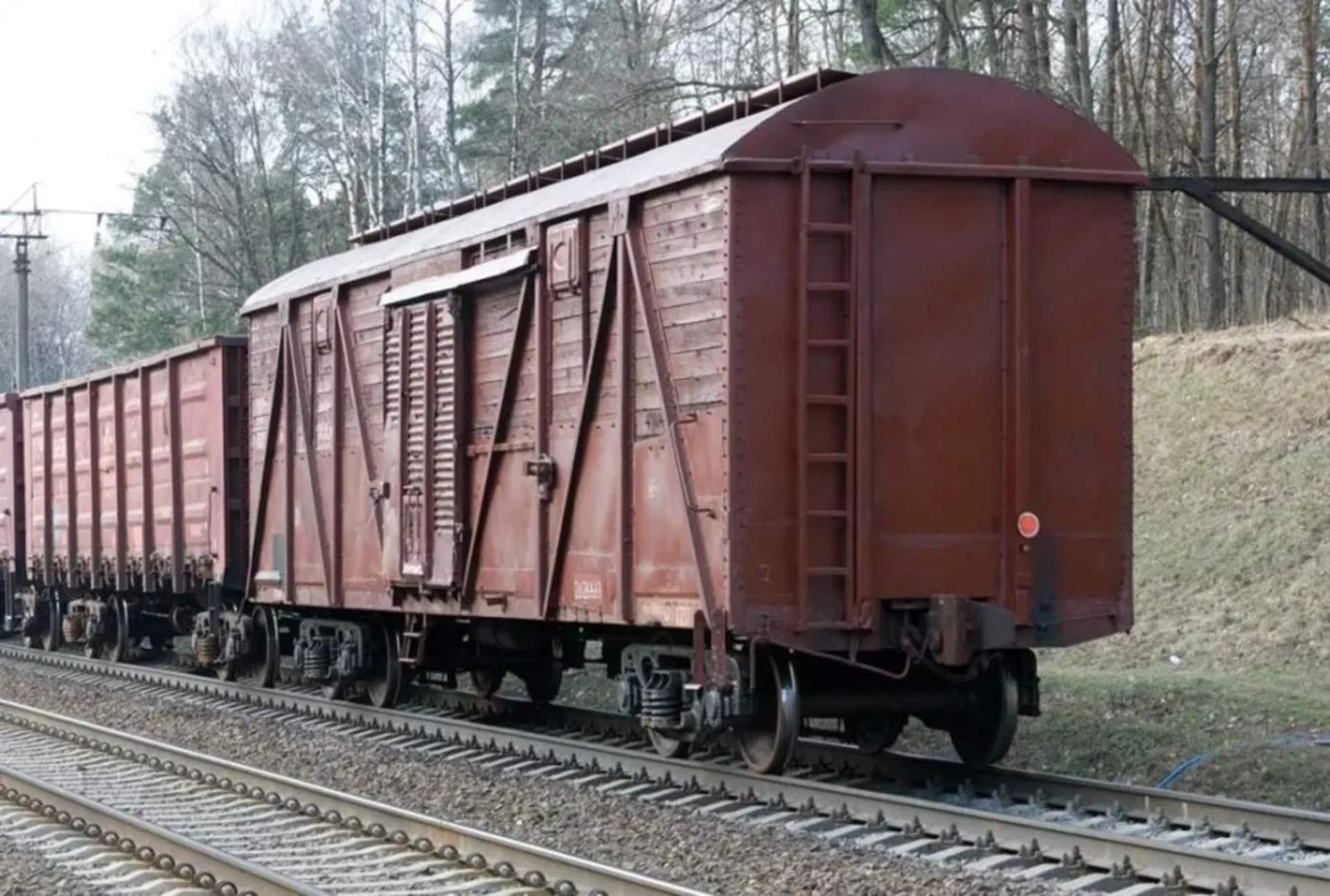 Критий залізничний вагон моделі 11-217