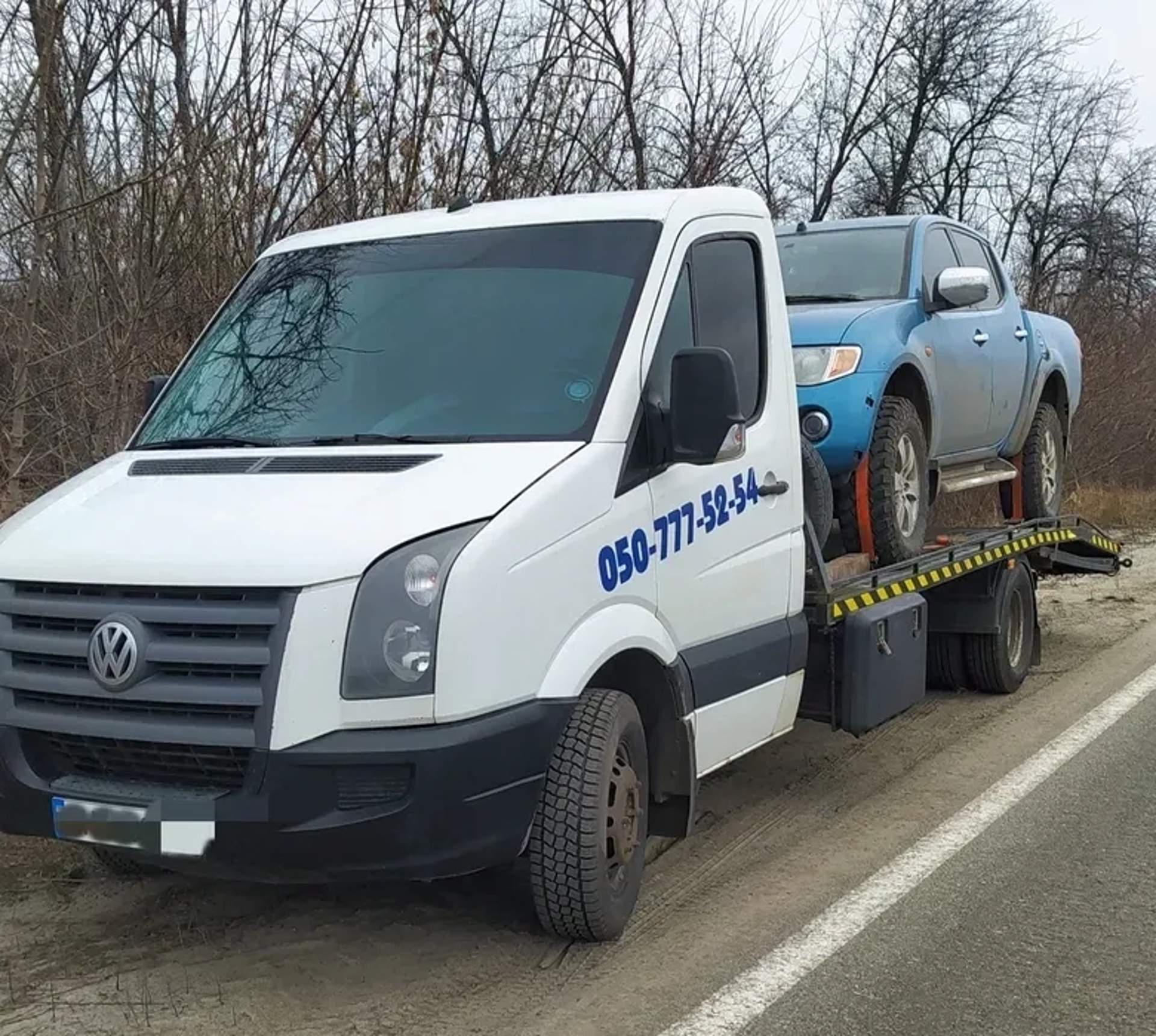 Евакуатор на базі Volkswagen Crafter